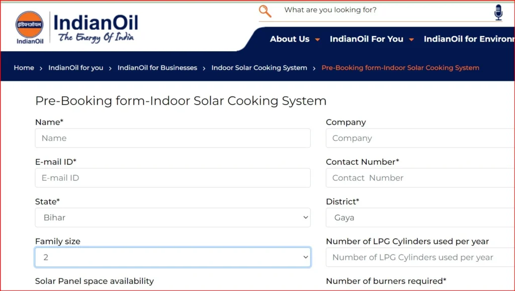 Free Solar Chulha Yojana Apply Online