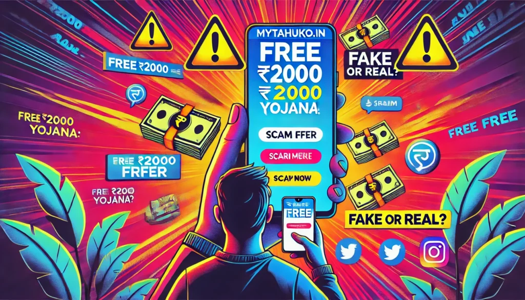 Mytahuko.in Personal loan Free 2000 Rs Yojana: Fake or Real?